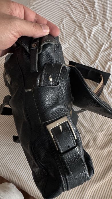 Pasta Executiva Gold Men em Couro Legítimo | Mochila Premium excelente estado