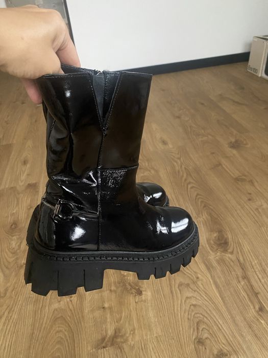 Buty damskie  na grubej podeszwie