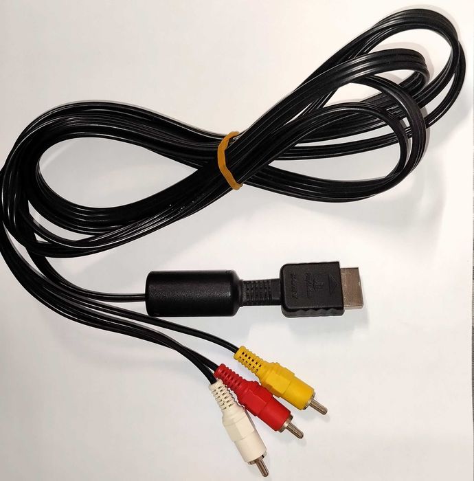 Cabo AV Original SONY para PS1, PS2 e PS3 em Muito Bom estado.