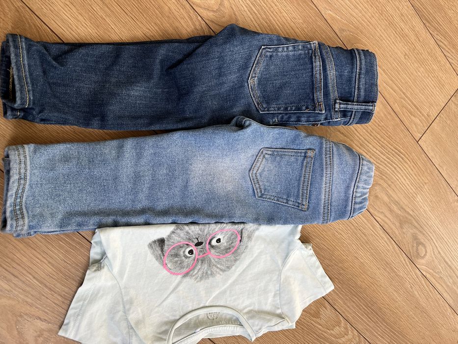 Komplet ubranka jeans i tshirt Gap, Reserved, Cool Club 92, 98