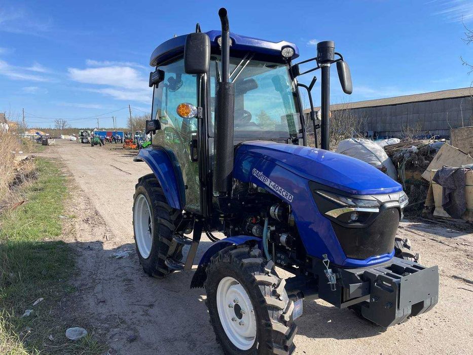 Мінітрактор Файтер T-404 (40 к.с., 4×4, дизель, синій)