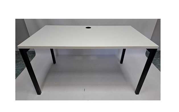 Biurko proste MDD 140x80 białe - duża ilość