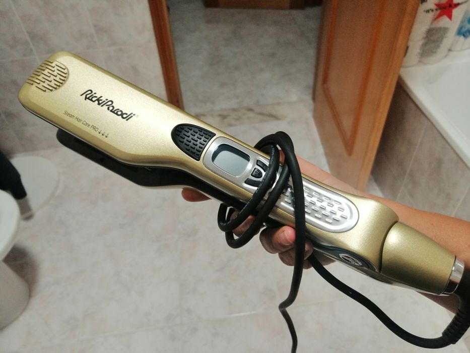 Alisador a vapor NOVO com garantia, motivo de venda alisamneto