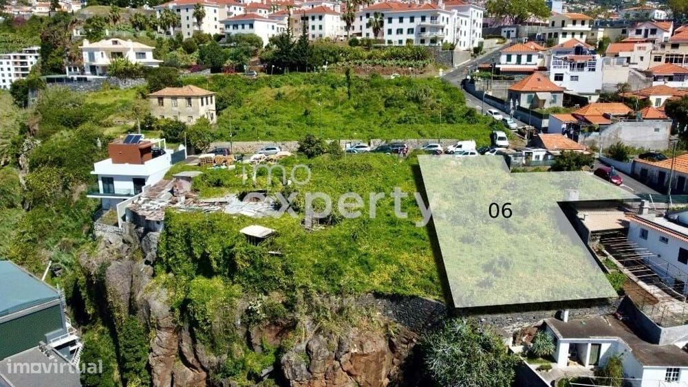 Lote de Terreno com 487 m2 para construção de moradia, Funchal