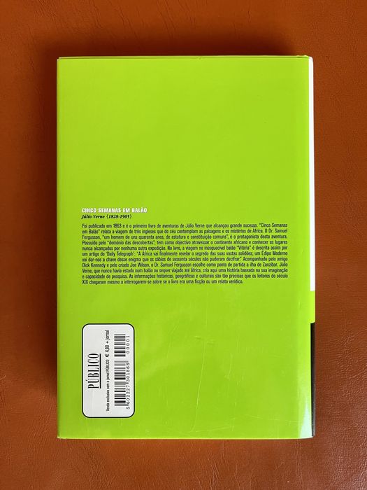 “Cinco Semanas em Balão”, Júlio Verne