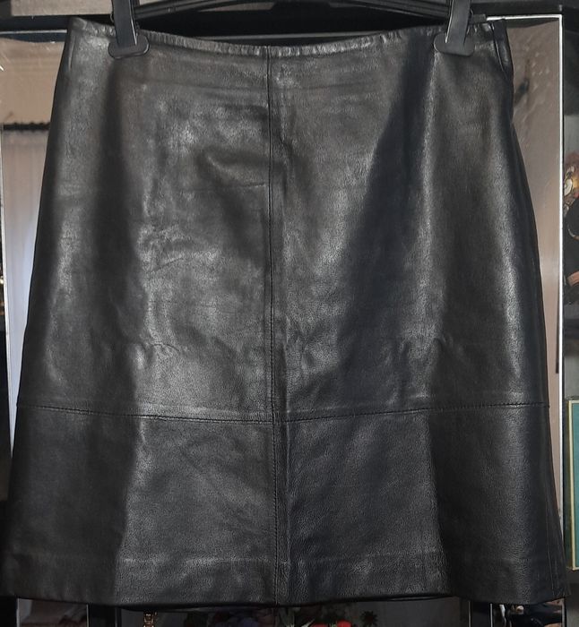 Шкіряна спідниця (міні)