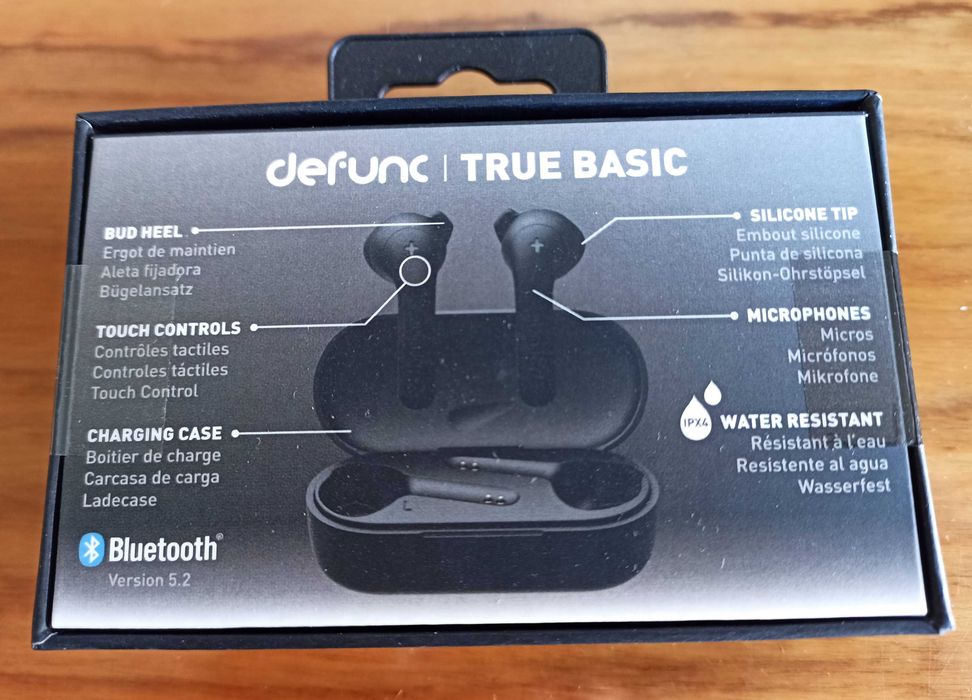 Auricular BT Defunc TRUE BASIC novos por estrear com garantia