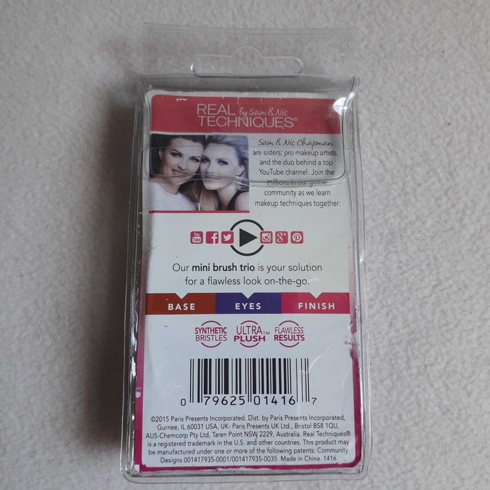 Real Techniques Trio Mini Brushes64332147585283121