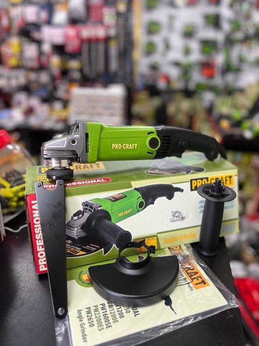 Болгарка кшм ушм турбінка  з регулюванням обертів Procraft