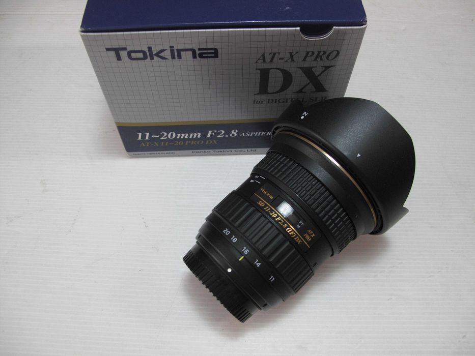 Tokina SD 11-20 2.8 ATX PRO para nikon como nova