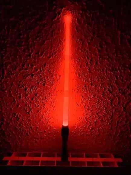 Espada laser sabre de luz transformação rave, arma de cosplay festa NOVO