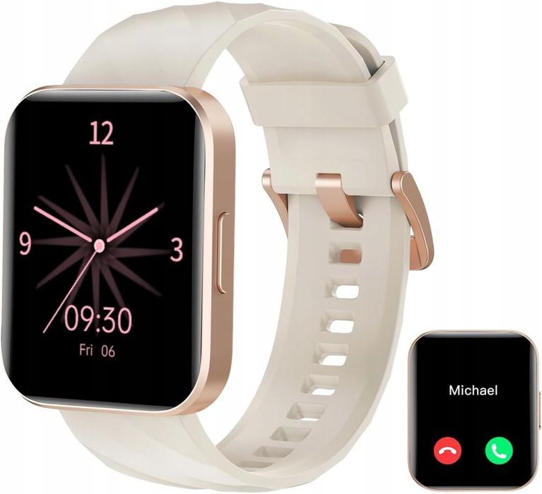 Smartwatch Ruimen D1 biały