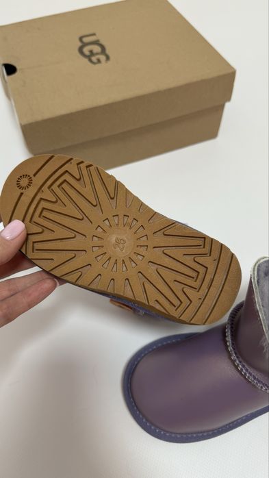 Дитячі ugg уггі черевики, р.25, 15 см,натуральні, нові
