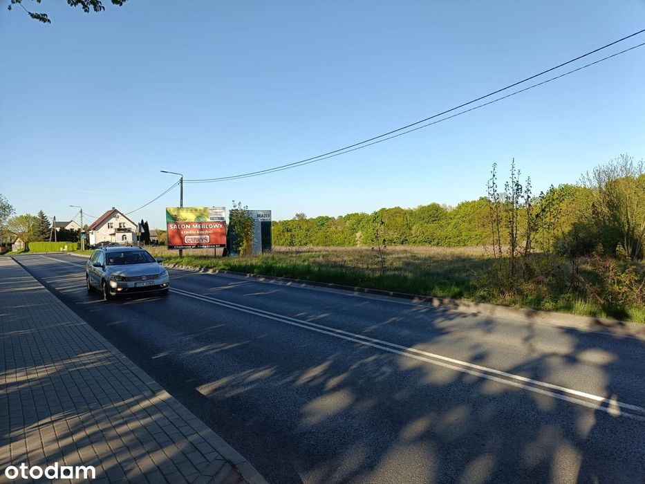 Działka inwestycyjna Chełmno, wysoka ekspozycja