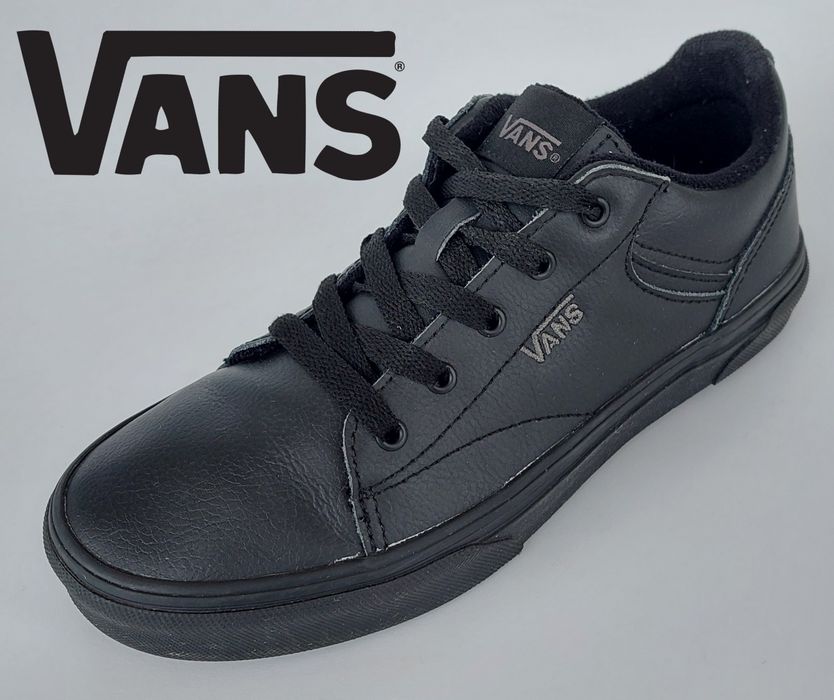 Buty Vans Seldan Trainers Leather roz.35 skóra naturalna