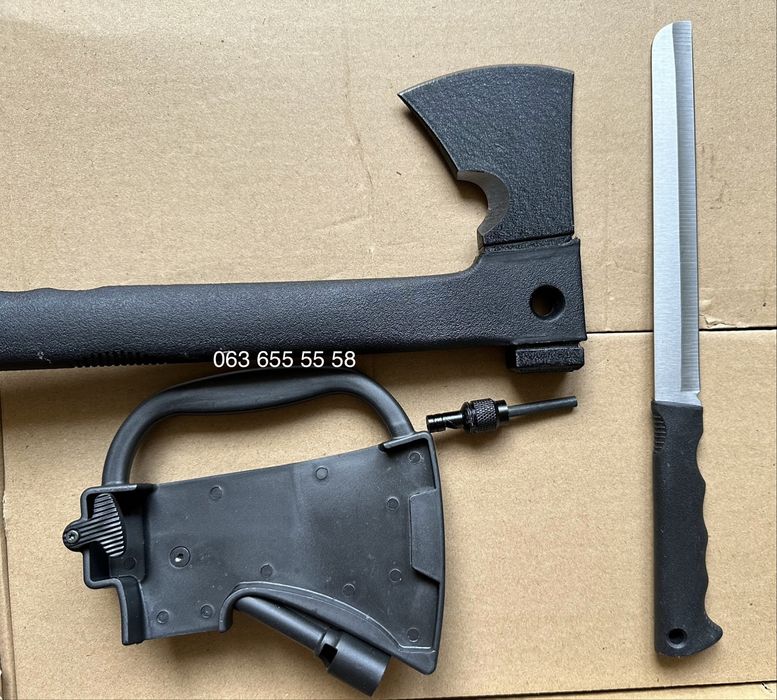 Многофункциональный тактический топор для туризма и охоты