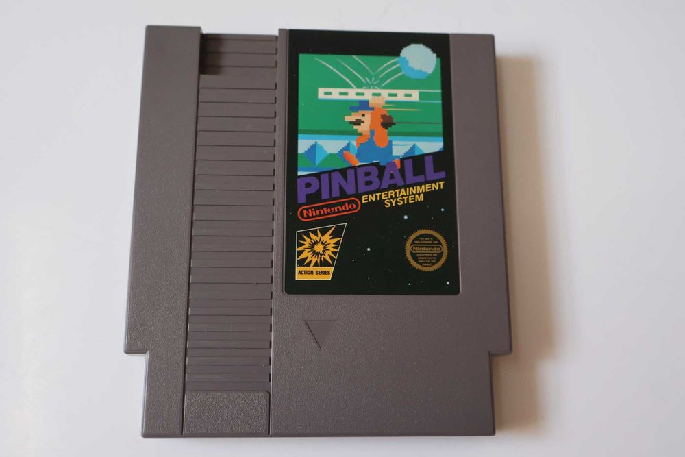Gra Pinball Action Series (5-screw) na konsolę Nintendo Entertainment System (NES) wersja NTSC, Stan Bardzo Dobry