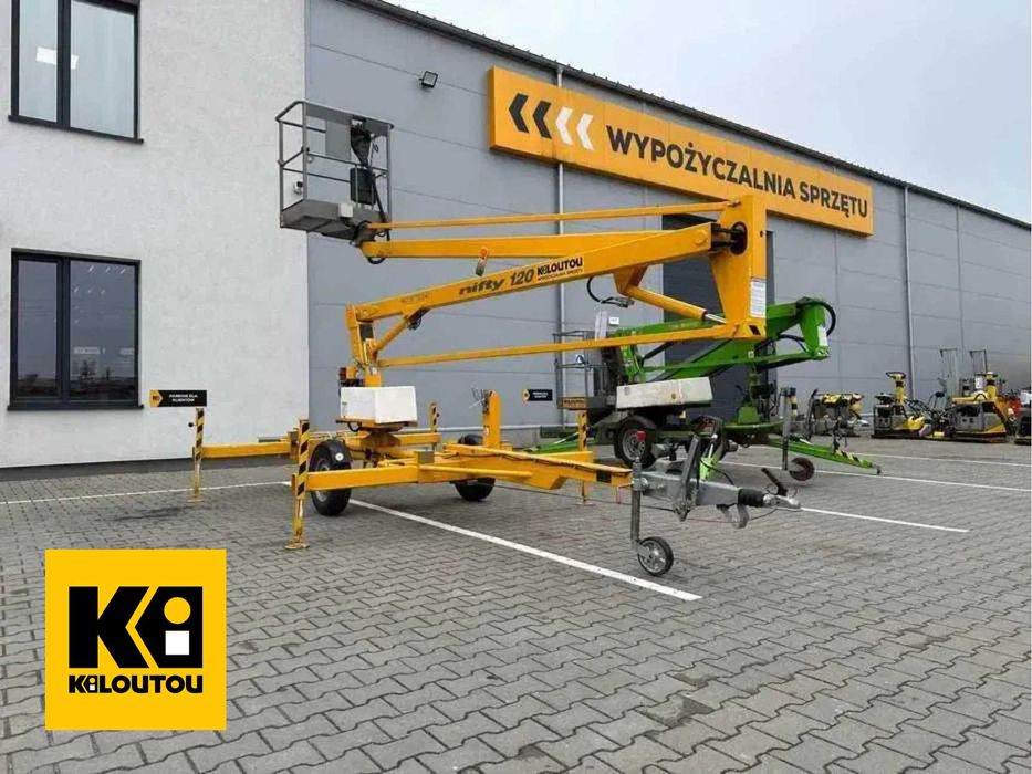 Podnośnik przegubowy - Holowany - wynajem - bez operatora