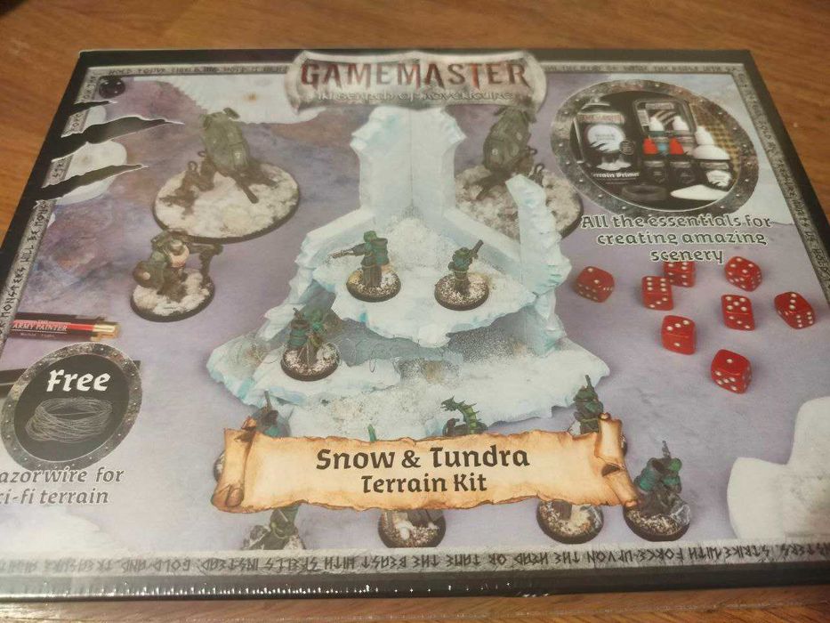 Набір для декорацій GameMaster Snow & Tundra Terrain Kit