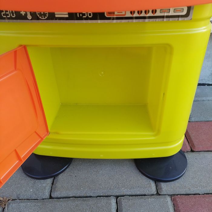 Kuchnia dla dzieci dwustronna plastikowa z dźwiękiem