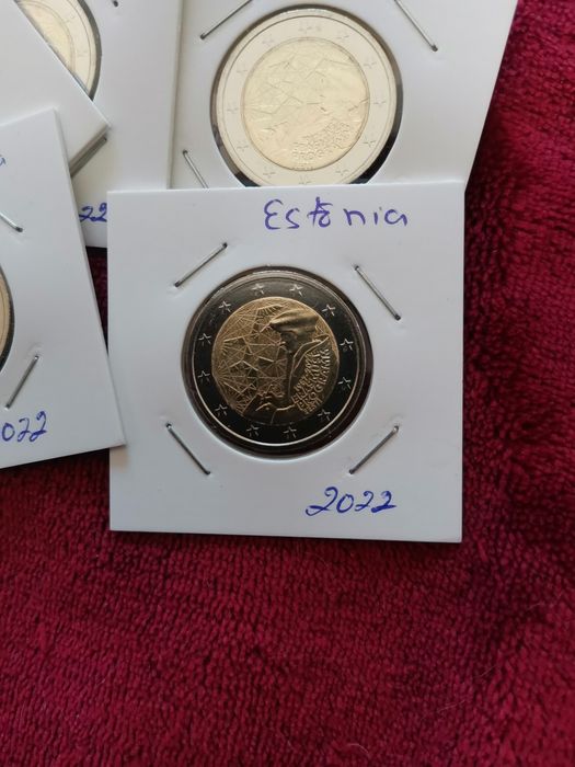Uncirculated 2€ Commemorative Coin - Estonia 2022 Erasmus