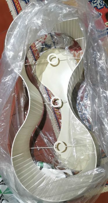 Candeeiro Branco pérola - NOVO