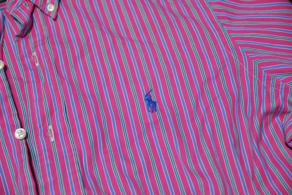 RALPH LAUREN M koszula męska classic fit prążki i3v