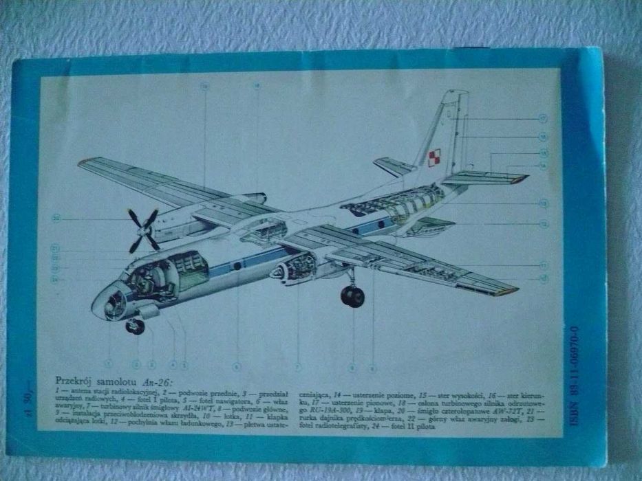 Bombowiec B-25 Mitchell+ Transportowy AN-26, seria TBU, 2 szt.