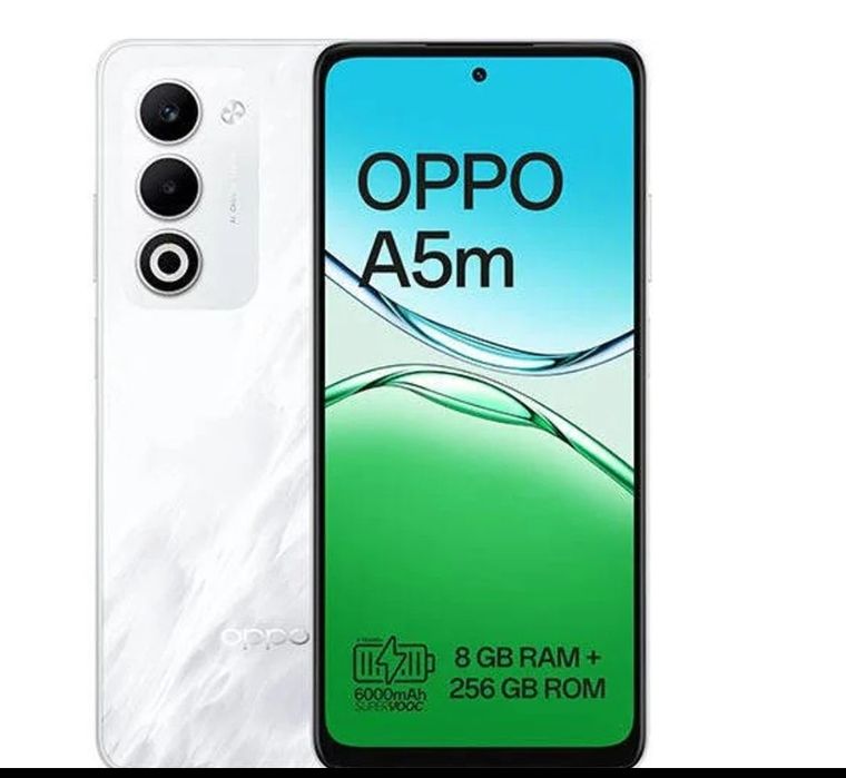OPPO A5m com 3 anos de garantia