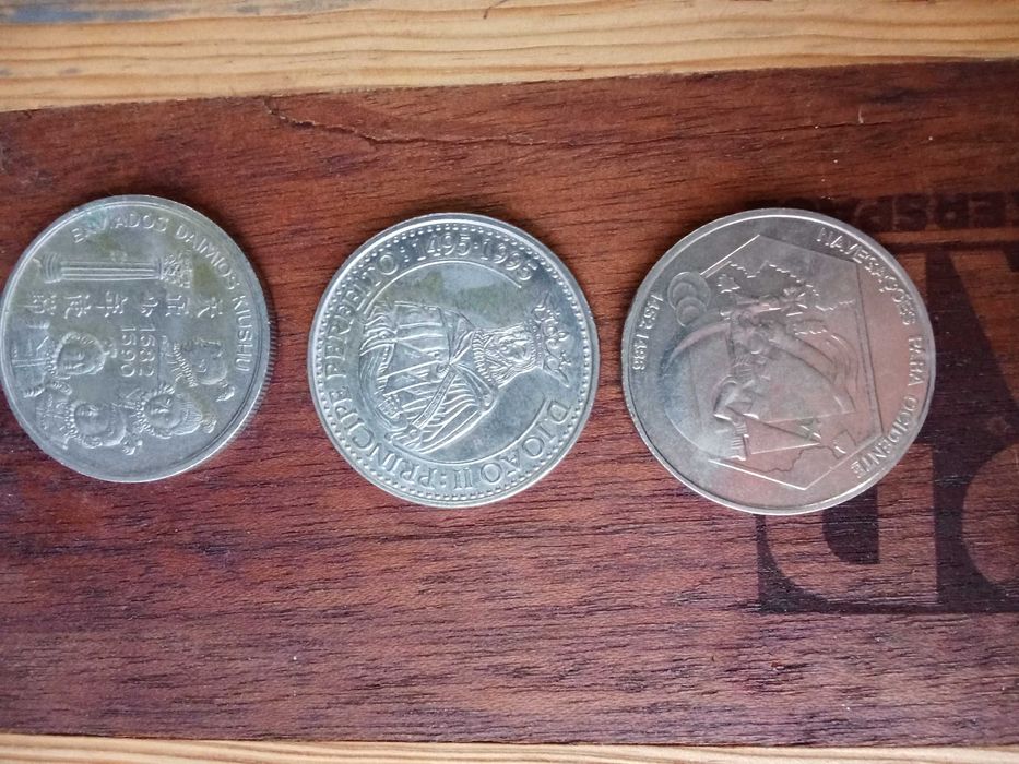Coleção de moedas antigas
