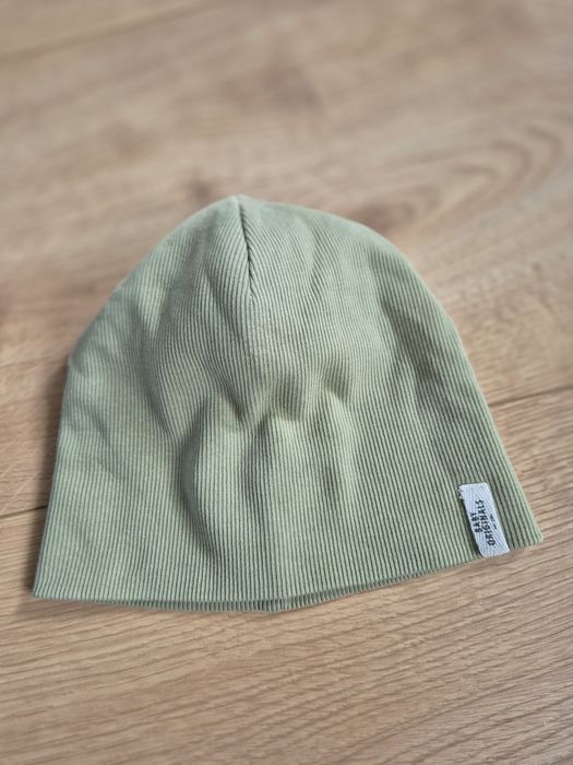 Bawełniana czapka przejściowa H&M 74/80 używana