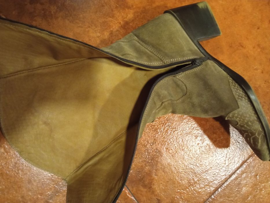 Bota mulher  Drakart Texana pele tamanho 38