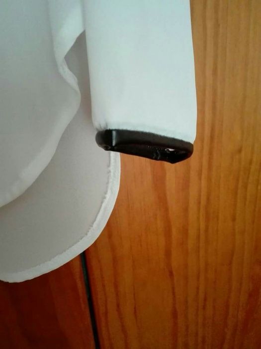 Blusa branca viscose