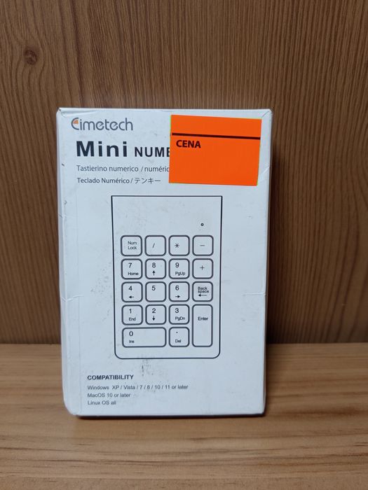 Bezprzewodowa klawiatura numeryczna Cimetech Mini NUME.