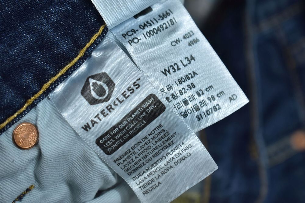 Levis Lot 511 Męskie Spodnie Jeansowe Jeansy W32 L34