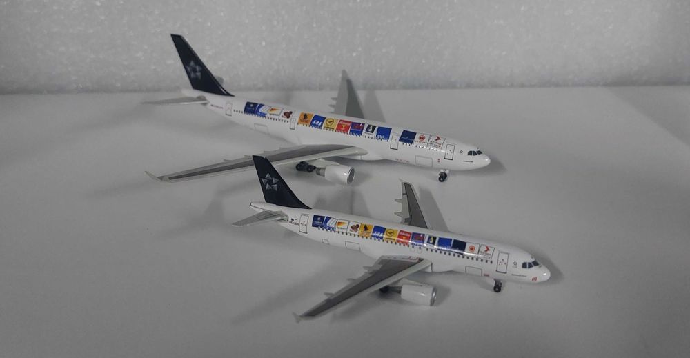 Avião Boeing Aviões Airbus escala 1/400 em Metal Varios Ver Fotos 44