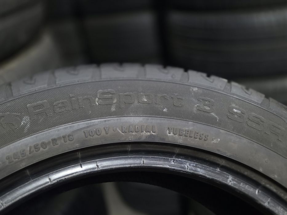 Шини літні 245 50 r 18 Uniroyal Runflat BMW F01 F07 X3 f25 gtyres