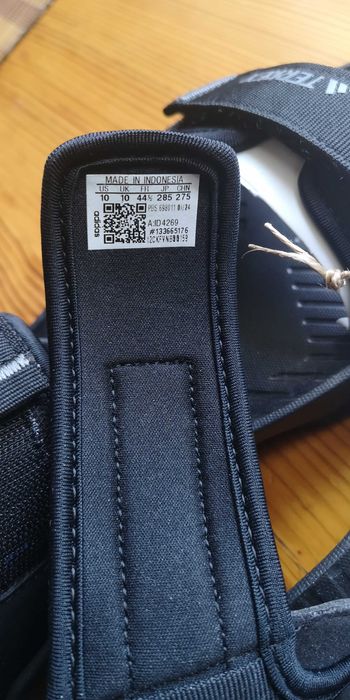 ADIDAS TERREX HYDROTERRA ID4269 Sandały Męskie Czarne Rozmiar 43