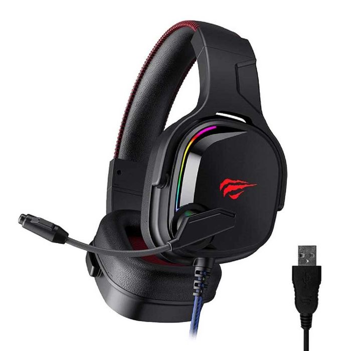 Havit Gaming Słuchawki USB 7.1 Słuchawki Gaming Headset z mikrofonem C