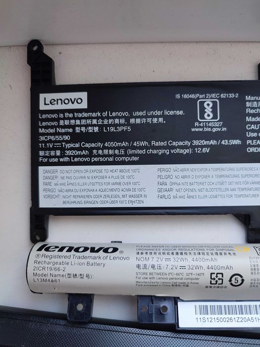 Акумулятор (батарея) ноутбук asus lenovo acer hp