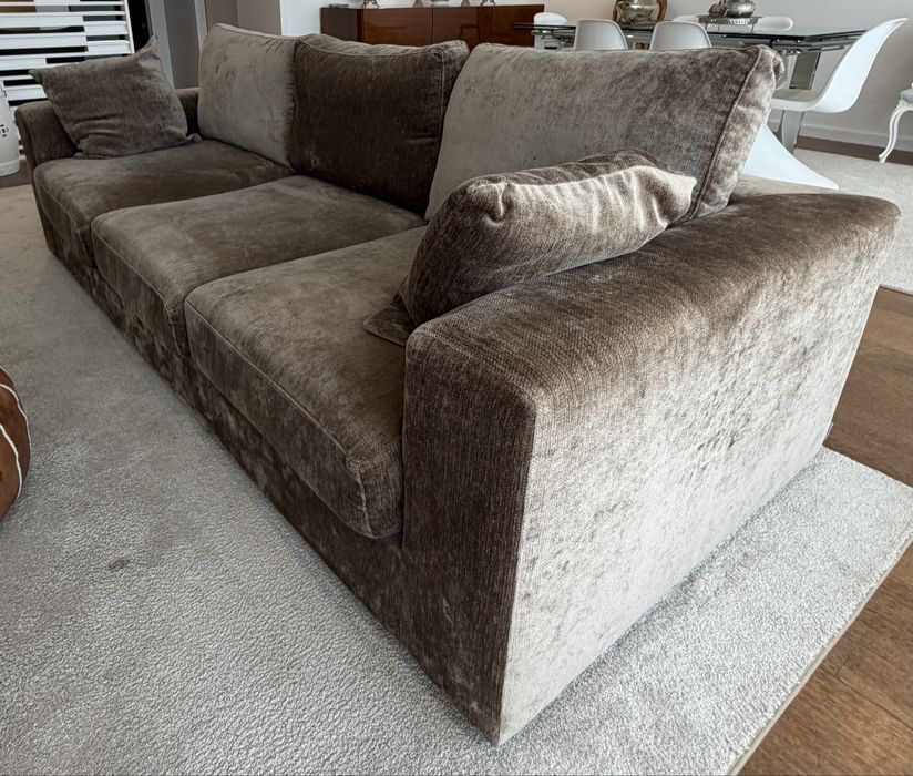 Sofa 3 lugares 2,32m   impermeabilizado