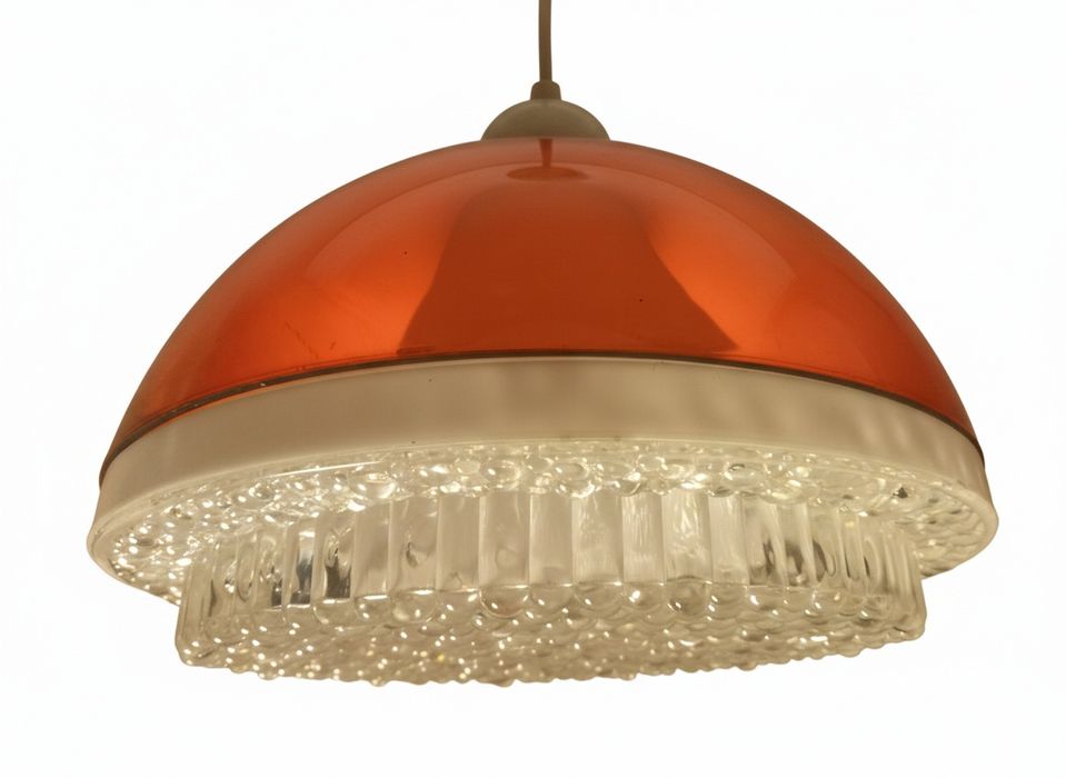 Lampa wisząca Space Age lata 70te UFO