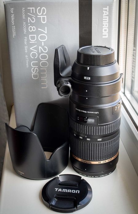 Об'єктив Tamron SP 70-200mm f/2.8 Di VC USD для Nikon (A009N)