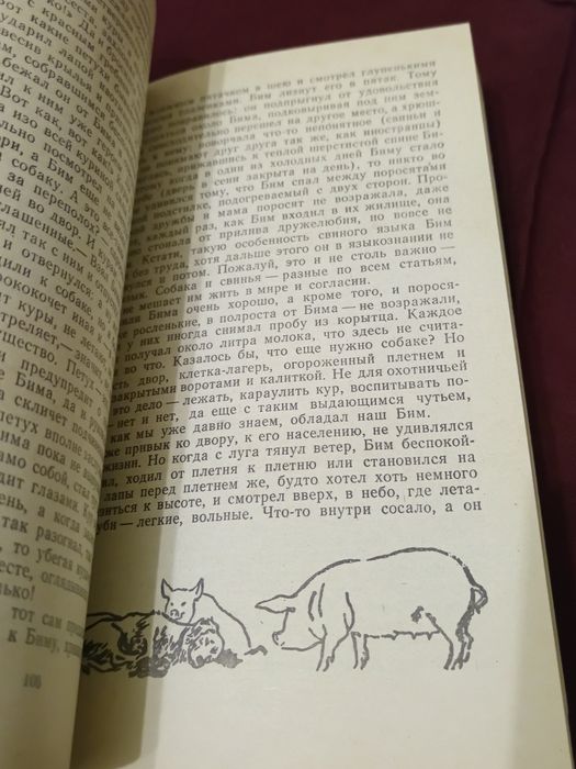 Книга. Белый Бим чёрное ухо. 1985 год. Киев. Веселка.