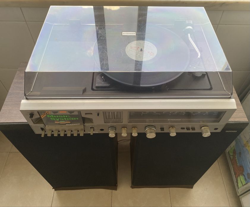 Aprelhagem Vintage 1978 Pioneer KH-4455 a funcionar