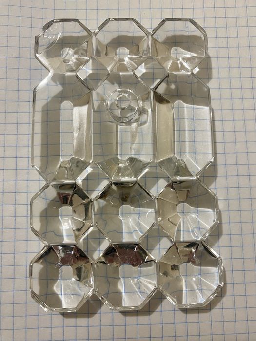 Подвес хрусталь люстра каскад ссср