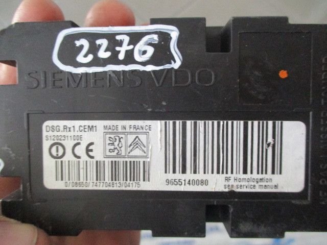 Sensor de pressão dos pneus PEUGEOT Partner Combi (5F)