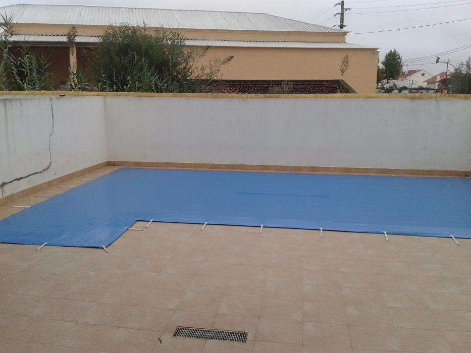 Pernes / piton em aço inox para cobertura piscina