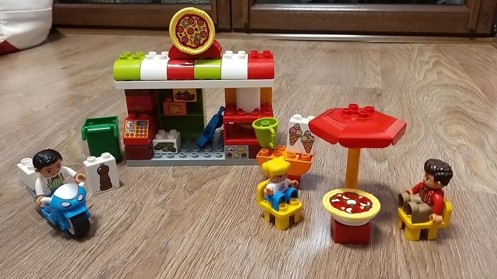 Klocki lego duplo pizzeria 10843