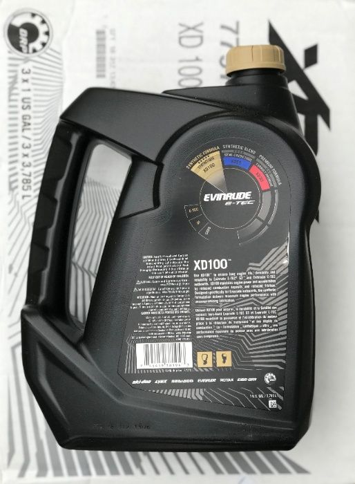 Масло Evinrude Johnson BRP XD-100 3.8л